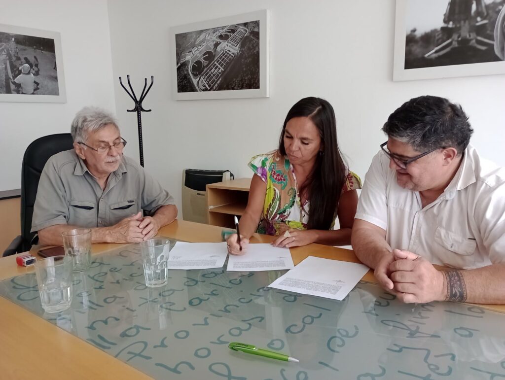 La UEPC Punilla firmó convenio con la mutual Floreal Gorini y la COOPI