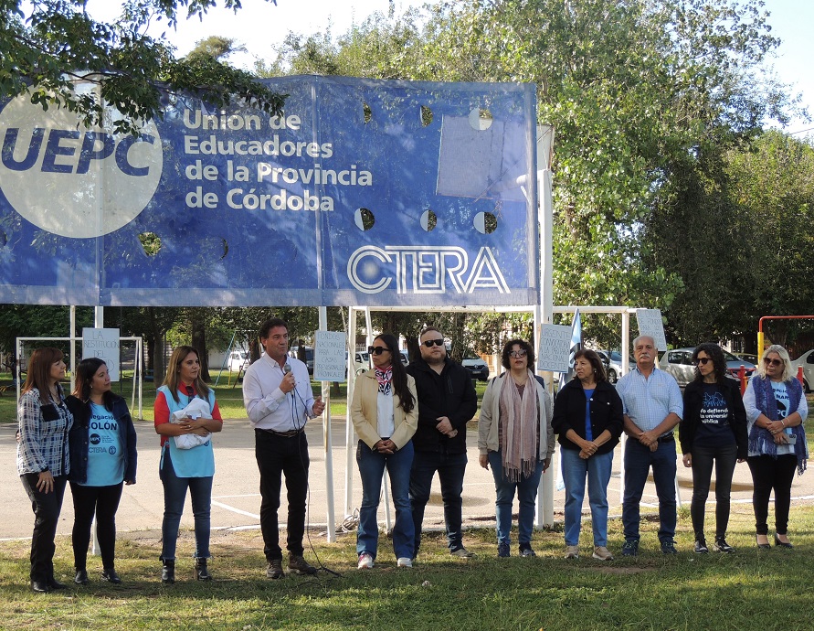 Paro docente en Córdoba: desde la UEPC estimaron que la adhesión fue superior al 60%