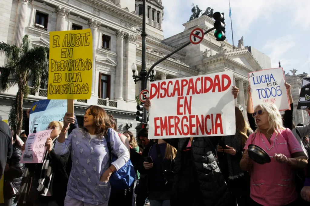Movilización nacional por la emergencia en discapacidad: «Se están desmantelando los pocos derechos que quedan»