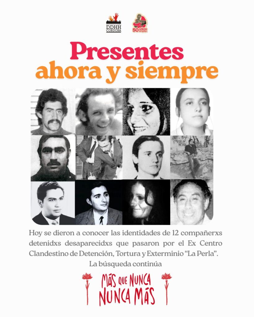 Identificaron a 12 víctimas en La Perla: “Es un paso enorme en el camino de la verdad”, dijo el juez Vaca Narvaja