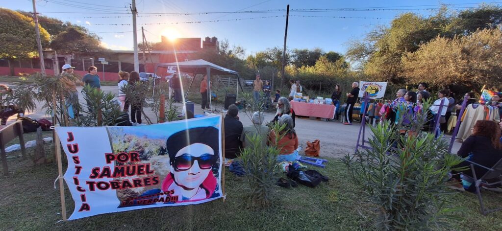 Homenaje y reclamo de justicia por Samuel Tobares 