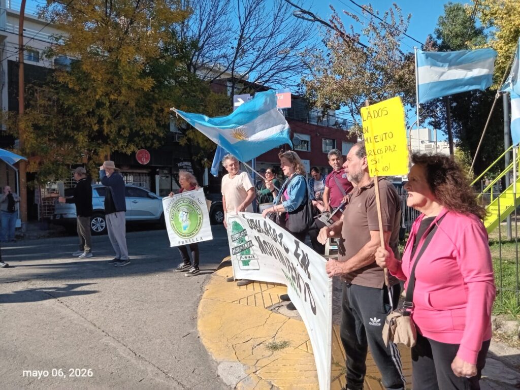 ATE se sumó al reclamo de jubilados frente al PAMI en Villa Carlos Paz