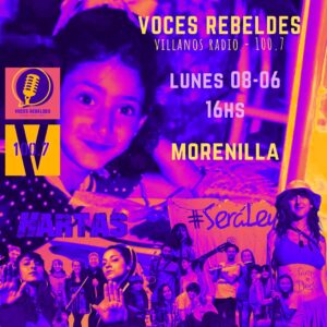 VOCES REBELDES: MORENILLA