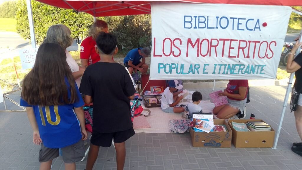 La Biblioteca Popular Los Morteritos lanzó una campaña para sostener su funcionamiento
