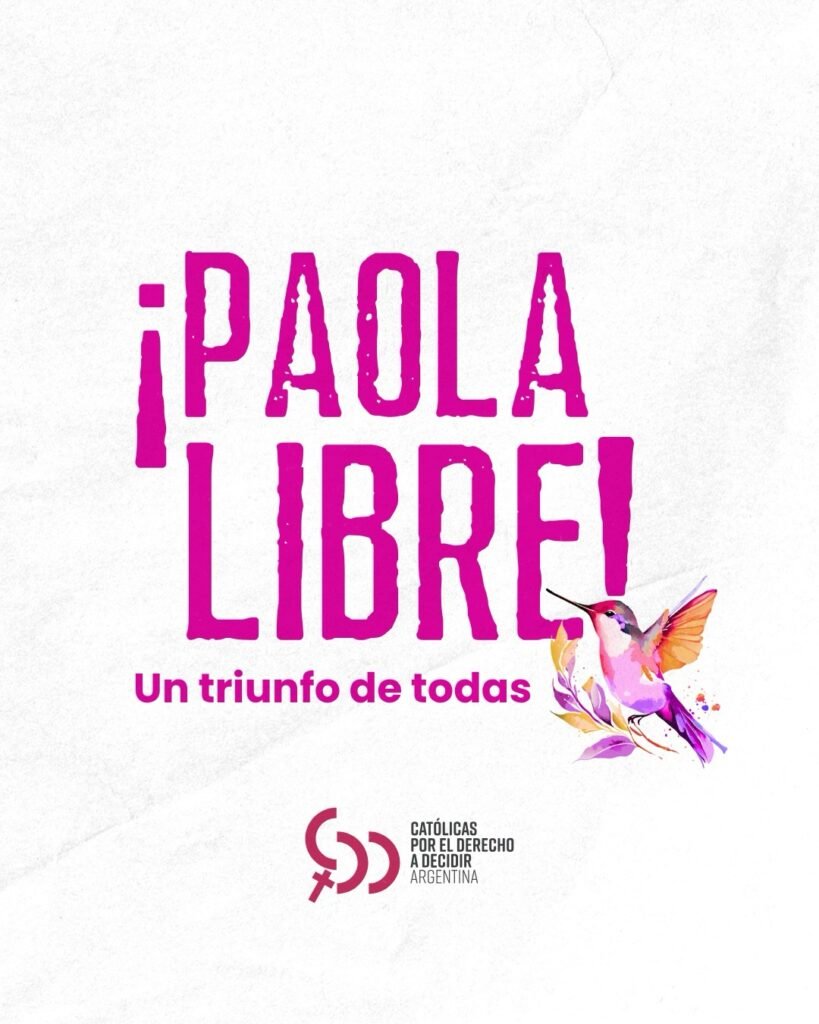 Paola Ortiz recuperó su libertad después de 13 años de prisión: “La lucha feminista transforma vidas”